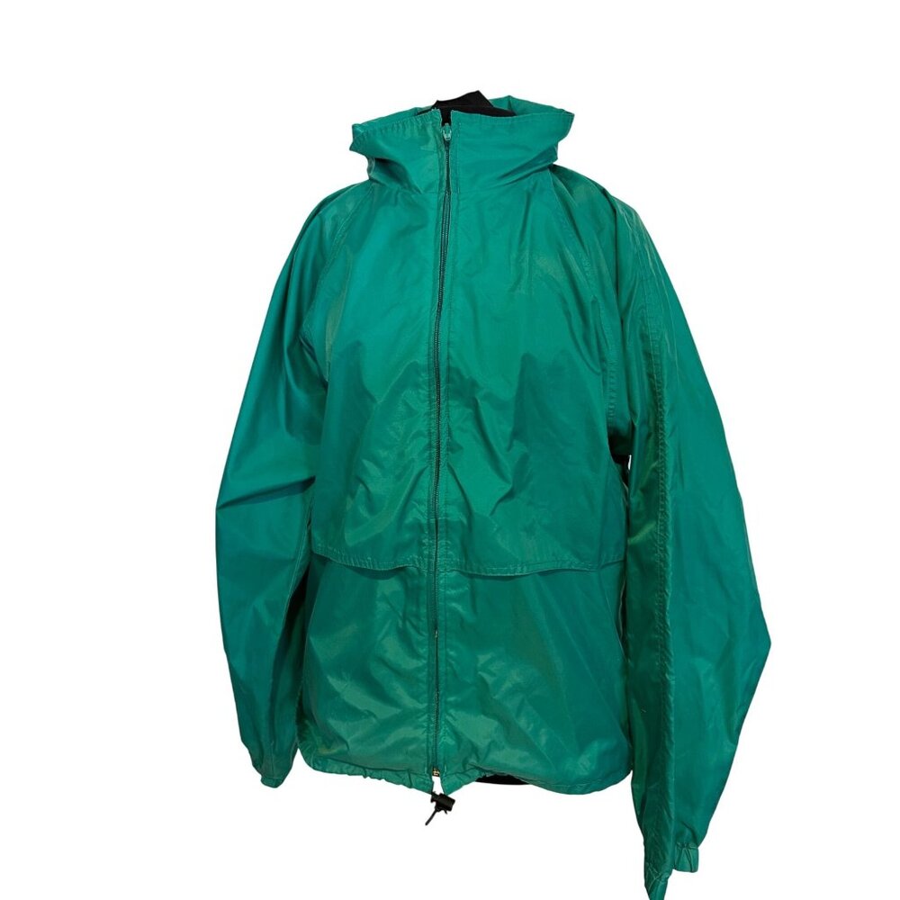 Eddie Bauer Packable Nylon Jacket‎ – Beautiful Green, Size L (#196)